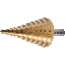 Step Drill | titanium-nitrided | Ø 6 - 40.5 mm