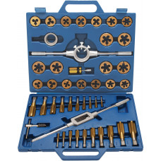 Tap and Die Set | Tin-Coated | M6 - M24 | 45-tlg.