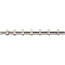 Socket Rail with 7 Clips | 6.3 mm (1/4