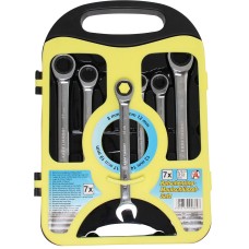 Ratchet Combination Wrench Set | 8 - 19 mm | 7 pcs.