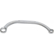 C-Type Double Ring Spanner, 12-point | 8 x 10 mm