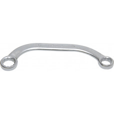 C-Type Double Ring Spanner, 12-point | 17 x 19 mm
