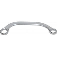 C-Type Double Ring Spanner, 12-point | 21 x 22 mm