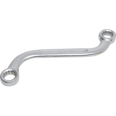 S-Type Double Ring Spanner, 12-point | 10 x 11 mm