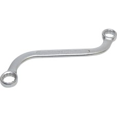 S-Type Double Ring Spanner, 12-point | 14 x 15 mm
