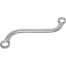 S-Type Double Ring Spanner, 12-point | 18 x 19 mm