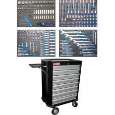 Workshop Trolley | 8 Drawers | with 293 Tools