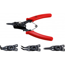 Circlip Pliers with exchangeable Heads | 160 mm | 5 pcs.