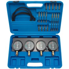 Synchronous Carburetor Tester | with 4 synchronous clocks | 29 pcs.