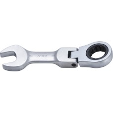 Ratchet Combination Wrench | short | adjustable | 16 mm