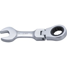 Ratchet Combination Wrench | short | adjustable | 17 mm