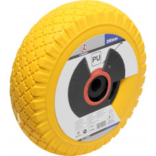 Wheel for Pushcarts/Handcarts | PU yellow/black | 260 mm
