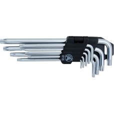 L-Type Wrench Set | long | T-Star (for Torx) T10 - T50 | 9 pcs.