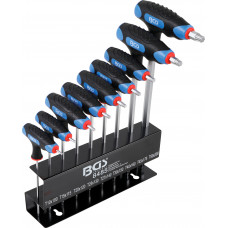 T-Handle Wrench Set | T-Star (for Torx) T10 - T50 | 9 pcs.
