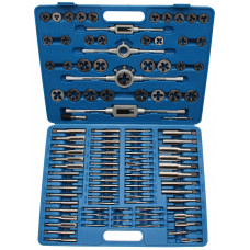 Tap and Die Set | Metric / Inch Sizes | 110 pcs.