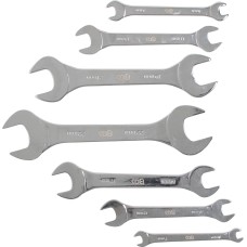 Double Open End Spanner Set | extra flat | 6 - 23 mm | 7 pcs.